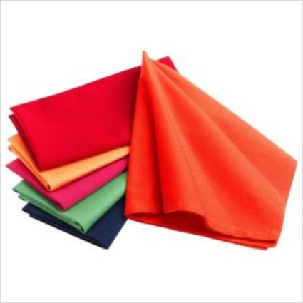 assorted color cloth napkins