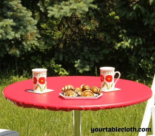 galaxy fitted vinyl tablecloth