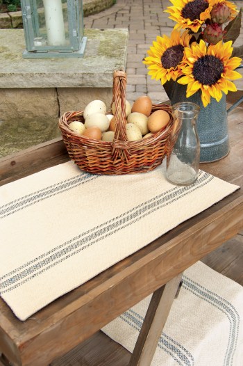 Market Stripe Table Runner