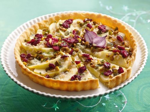 Apple and Blue Cheese Tart