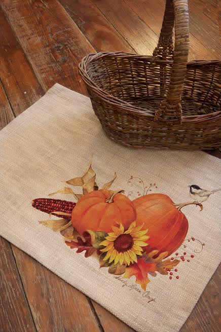 Harvest Pumpkin Placemat
