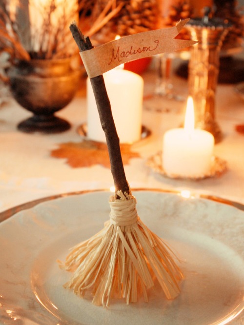 Witches Broom Placecard