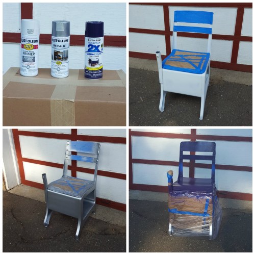 School Desk Collage 3