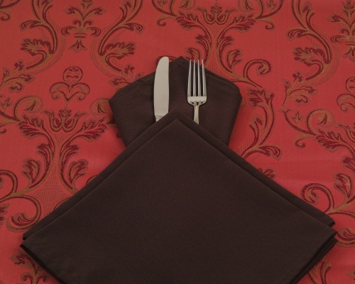 chocolate-cloth-napkin