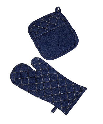 Denim Oven Mitt